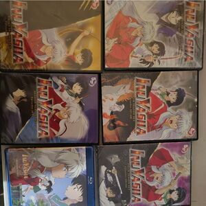 Inu Yasha dvds 7 all together NWT